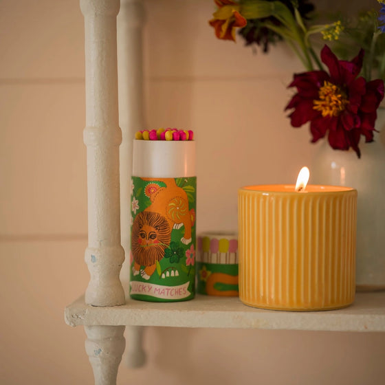 The Lion Small Cylinder Matches