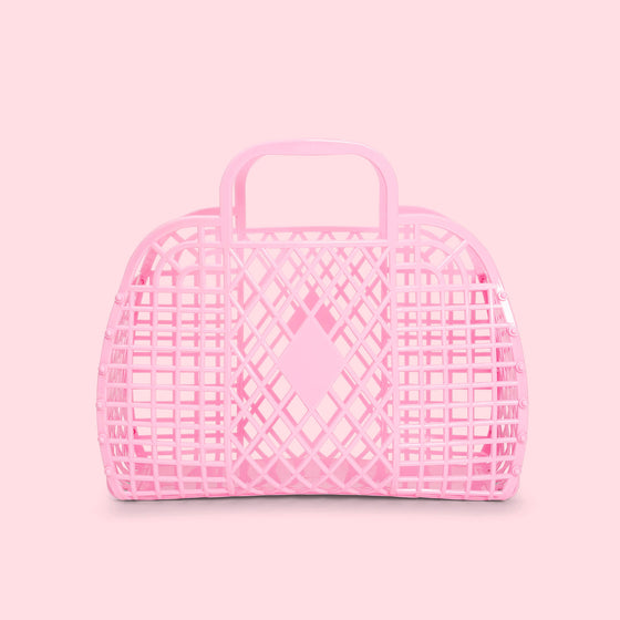 Retro Basket (Small)
Bubblegum Pink