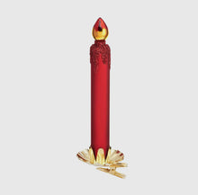  Christmas Red Candle Clip Decoration