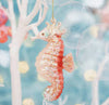 Luxury seahorse christmas bauble