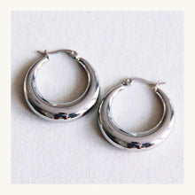  Silver Hoop Earrings