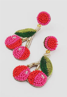  Mini Cherry Earrings by My Doris
