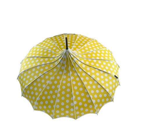 Yellow Dot Paraply