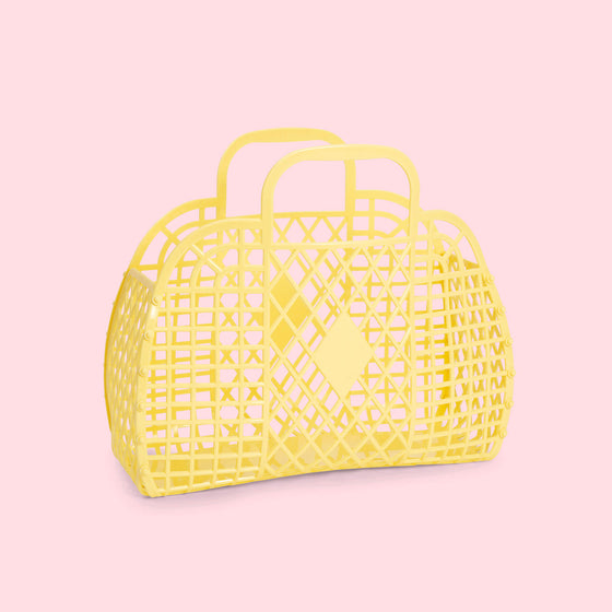Retro Basket (Small)
Yellow