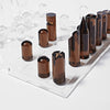 Lucite Chess & Checkers Limited Edition Whiskey Noir