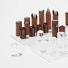 Lucite Chess & Checkers Limited Edition Whiskey Noir