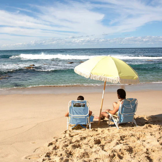 Luxe Beach Umbrella Limoncello