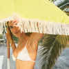 Luxe Beach Umbrella Limoncello