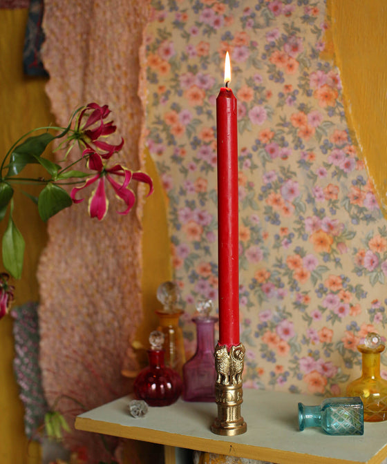 Senna Lion Candle Holder Small