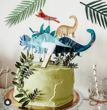  Dinosaur Kingdom Cake Toppers