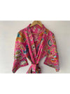 Indisk Bomull Kimono Robe