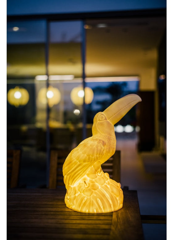 The Eden Lamp - yellow Toucan