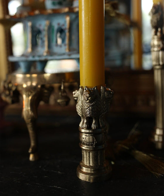 Senna Lion Candle Holder Small